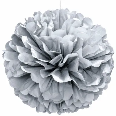 Produktbild von Unique Party 63204, Dekorative Kugel, Silber, Papier, 1 Stück(e), Box, 40 cm