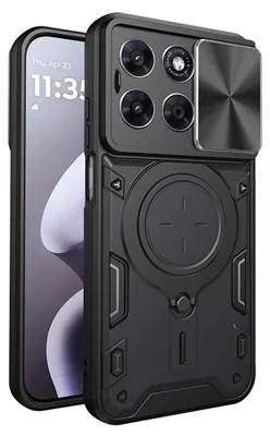 Obrázok produktu pre Techsuit – Puzdro CamGuard Pro pre Motorola Moto G77 / G67 – čierna farba