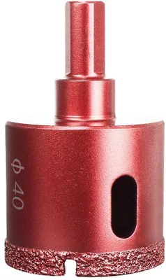 Image de Coupe-trou pour verre/carrelage/granit/marbre - 40 mm - Accessoire de perçage de haute qualité