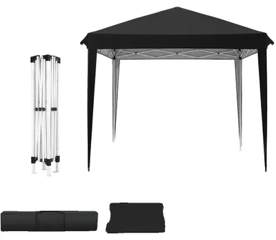 Produktbild von Pavillon, wasserdichte Schutz, einfache Montage, Schwarz