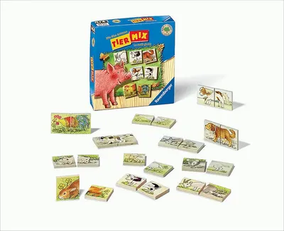 Produktbild von Ravensburger - Tier Mix, Legespiel