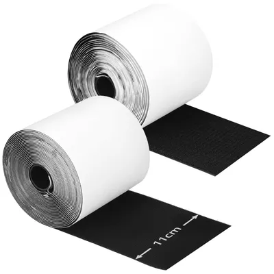 Image de Ruban adhésif Velcro extra résistant, 11 cm x 6 mètres - Idéal pour la maison et le bureau