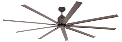 Image de Ventilateur de plafond à basse consommation avec télécommande Big Smooth Eco Bronze 224 cm
