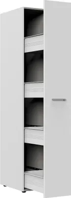 Produktbild von Wimex Multiraumkonzept Apothekerschrank Weiß Holzwerkstoff 54x30x185 cm