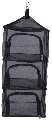 Image de Omgoods - Filet de séchage pliable à suspendre, avec 4 niveaux