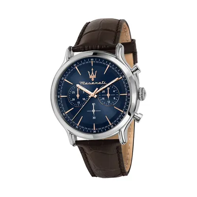Immagine prodotto di Maserati orologio da polso in pelle cronografo EPOCA uomo marrone D2UMAR8871618014