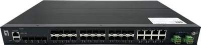 Zdjęcie produktu dla LevelOne IGU-2872, Zarządzany, L2+, Możliwości montowania w stelażu