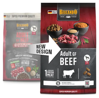 Produktbild von Belcando Adult GF Beef 4 kg