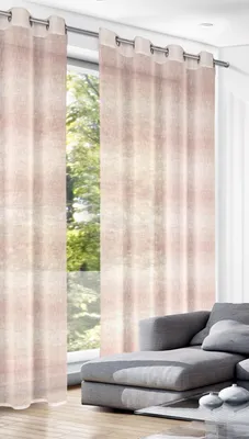 Produktbild von Ösenschal "Modena" - Vorhang mit Ösen von Albani  - Größe (HxB): 245x135cm Rosa