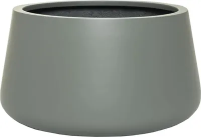 Immagine prodotto di Vaso da fiori GORDO in fibra di vetro, verde salvia, 52x29 cm