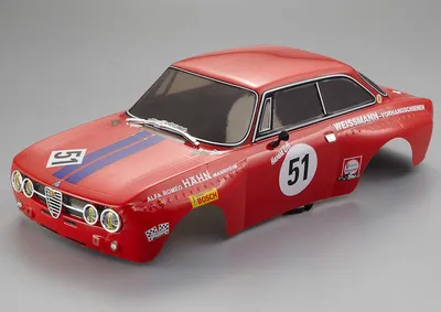 Produktbild von Killerbody Karosserie 1:10 Alfa Romeo 2000 GTAm rot