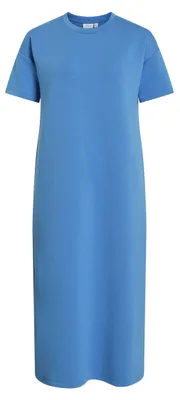 Produktbild von VILA Elegantes Midi-T-Shirt-Kleid mit Rundhalsausschnitt Größe: XS