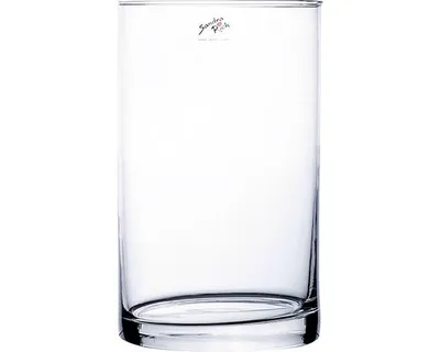 Obrázek produktu pro Váza skleněná CYLI válcovitá Ø15 x 25 cm ruční výroba