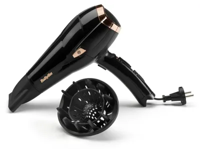 Image de Babyliss D373E CORDKEEPER 2000 Sèche-cheveux noir
