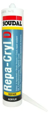 Produktbild von Struktur Acryl Riss- und Fugendichtstoff 310 ml weiß, überstreichbar, für Innen und Außen