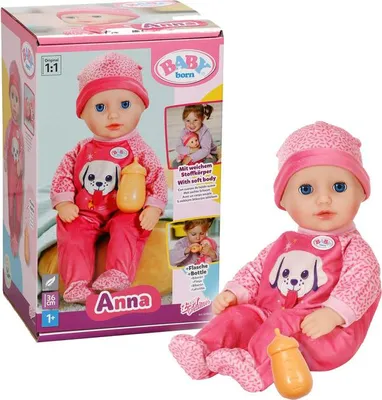 Obrázek produktu pro BABY born @ Anna Pink 36cm, Dětská panenka, Ženy, 3 rok/roky, Chlapec/děvče, 360 mm, Vícebarevný