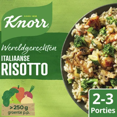Produktbild von Knorr Wereldgerechten Italienische Risotto 264g – Aromatischer italienischer Reis
