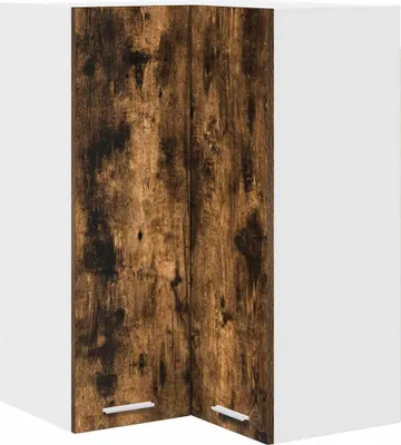 Immagine prodotto di vidaXL Armadio a muro bianco e rovere fumé 57 x 57 x 80 cm