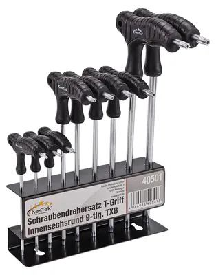 Produktbild von Schraubendrehersatz T-Griff 9-tlg. TXB
