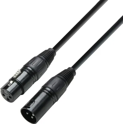 Image de Adam Hall Cables 3 STAR DMF 0600 - Câble DMX 3 pôles XLR femelle x 3 pôles XLR mâle | 6 m