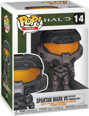 Image de Halo - Spartan Mark VII avec fusil Commando VK78 14 - Funko Pop - Figurine en vinyle