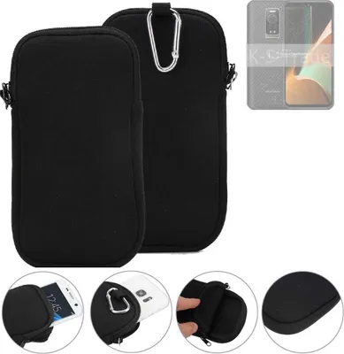 Produktbild von K-S-Trade Neopren-Hülle Handyhülle kompatibel mit Ulefone Armor 17 Pro Schutzhülle Neoprenhülle Sleeve Schutz-Hülle Gürtel Tasche Case Holster