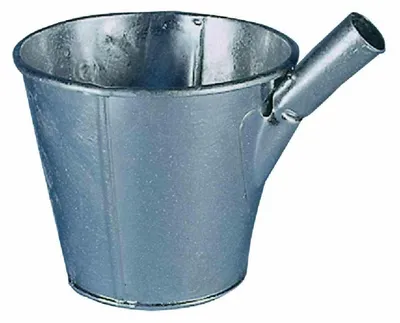 Image de Kerbl Jaucheschöpfer verzinkt, Schöpfer mit Tülle, 6,5 Liter 24 cm Schöpfkelle