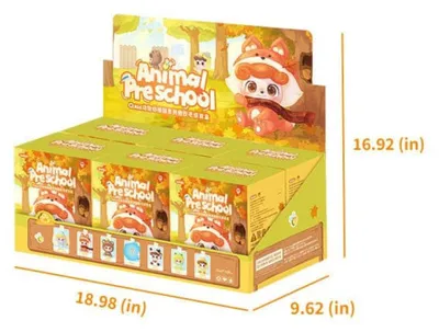 Immagine prodotto di QKid: Animali della serie Preschool Figurina cieca da 18 cm (6)