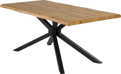 Produktbild von Stacy - Esstisch Wildeiche & Schwarz - ca. 180 x 90 cm