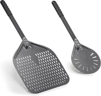 Produktbild von Famanu Pizzaschaufel 35,5 cm - Aluminium, leicht und praktisch
