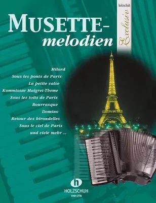 Obrázok produktu pre Musette melódie, pre akordeón