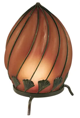 Zdjęcie produktu dla Näve Leuchten ORIENT lampa stołowa z E14 ORIENT lampa stołowa z E14 - szklana lampa stołowa "Orient", lampa stołowa wykonana z metalu i szkła w kolorze pomarańczowym, wysokość 39 cm, Ø 25 cm, gniazdo E14