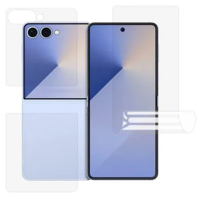Produktbild von Für Samsung Galaxy Z Flip7 5G 2 in 1 Set Full Protector Hydrogel Schutz Folie