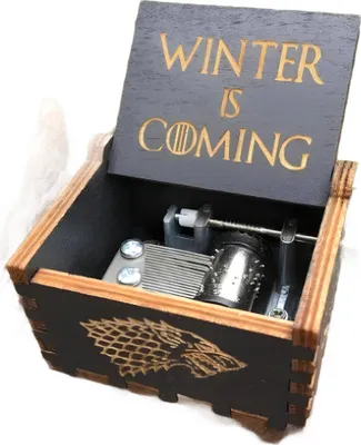 Produktbild von Spieluhr Game of Thrones handgefertigte Musikbox mit Motiv Game of Thrones für Fans der Serie