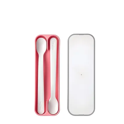 Produktbild von MEPAL Fütterlöffel mio deep pink 2er Pack