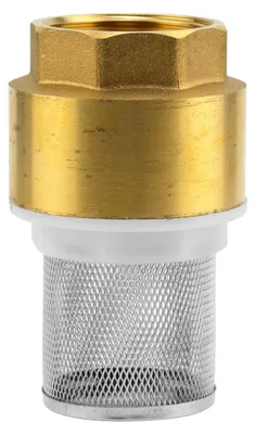 Produktbild von Messing Fußventil mit Gewinde für Pumpen