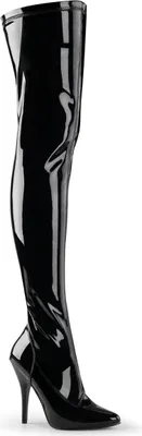 Produktbild von SEDUCE-3000 Damen Boots von Pleaser, Schwarz  , EU 38, US 8