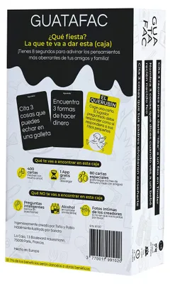 Obrázok produktu pre Asmodee Guatafac, Kartová hra, Párty, 16 rok / roky, 15 min