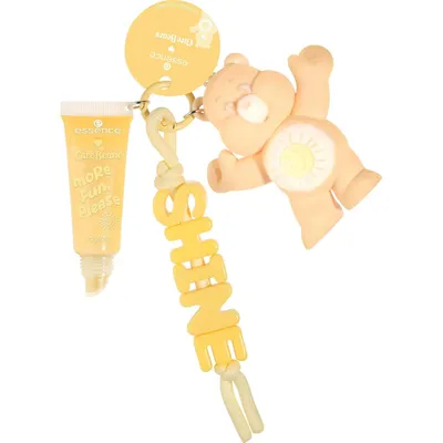 Produktbild von essence Lipgloss Care Bears Keychain 03 More Fun, Please – gelb (Funshine Bear, SHINE), 9,5 ml