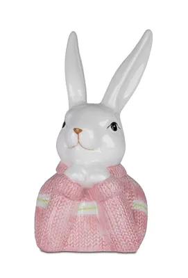 Produktbild von Deko Hase Osterhase Hasen Büste Kopf Oster Tier Garten Ei Osterei Figur Skulptur