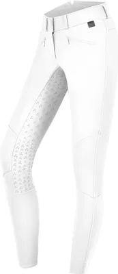 Produktbild von E.L.T Reithose Hella High Waist Silikon Weiß D34