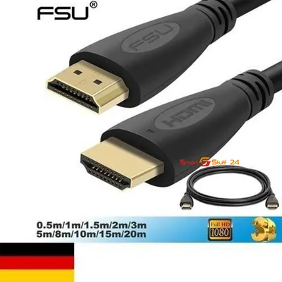Produktbild von Fsu Hochgeschwindigkeits-HDMI-Kabel Video für HDTV 5m