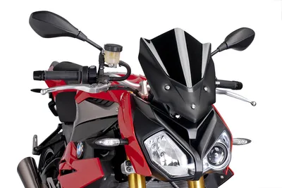 Produktbild von Windschild Puig New Generation Sport mit ABE für BMW S1000R Bj. 2014 - 2018