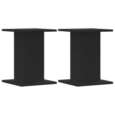 Obrázok produktu pre vidaXL Stojan na reproduktory 2 ks čierny 30x30x40 cm materiál na báze dreva