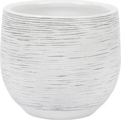Produktbild von Blumentopf Passion for Pottery Le Havre Keramik Ø 16 cm H 14 cm weiß