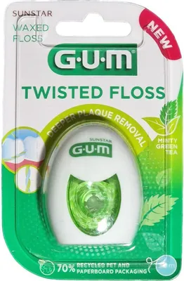 Produktbild von GUM Twisted Floss 30m Zahnseide