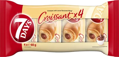 Immagine prodotto di 7Days croissant con ripieno di crema al cacao 240g
