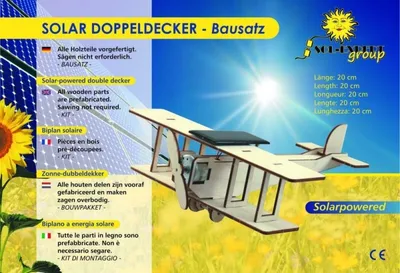 Zdjęcie produktu dla Dwupłatowiec solarny