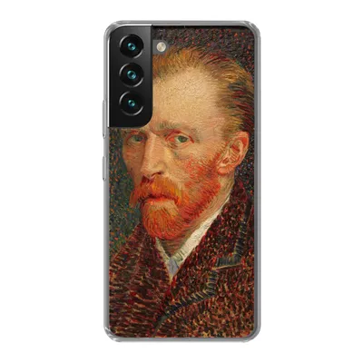 Produktbild von MuchoWow® Handyhülle Schutzhülle Hülle für Samsung Galaxy S22 Selbstporträt - Vincent van Gogh Silikon Softcase Handy Hülle - Mobiltelefonhülle