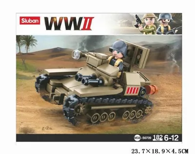Produktbild von Armeeblöcke 183el Sluban 135,366 Gazelo